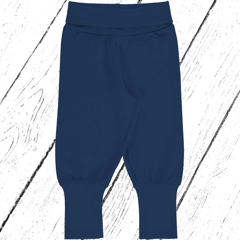 Maxomorra Hose Pants Waist Sweat Solid NAVY