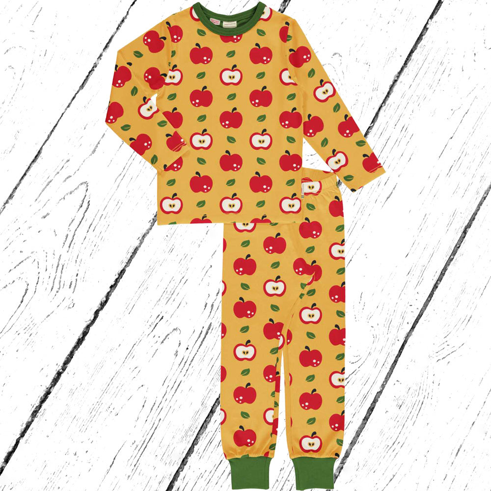 Maxomorra Schlafanzug Pyjama Set APPLE