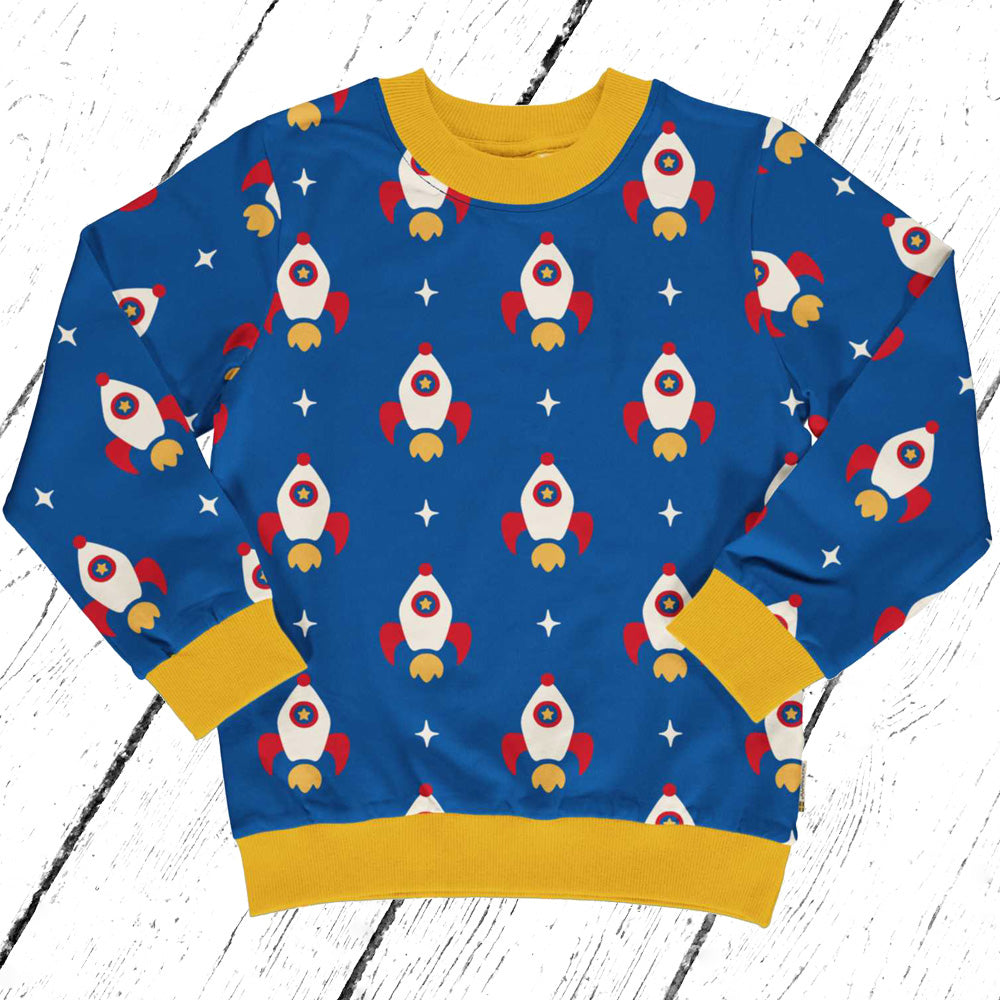 Maxomorra Lined Sweater ROCKET