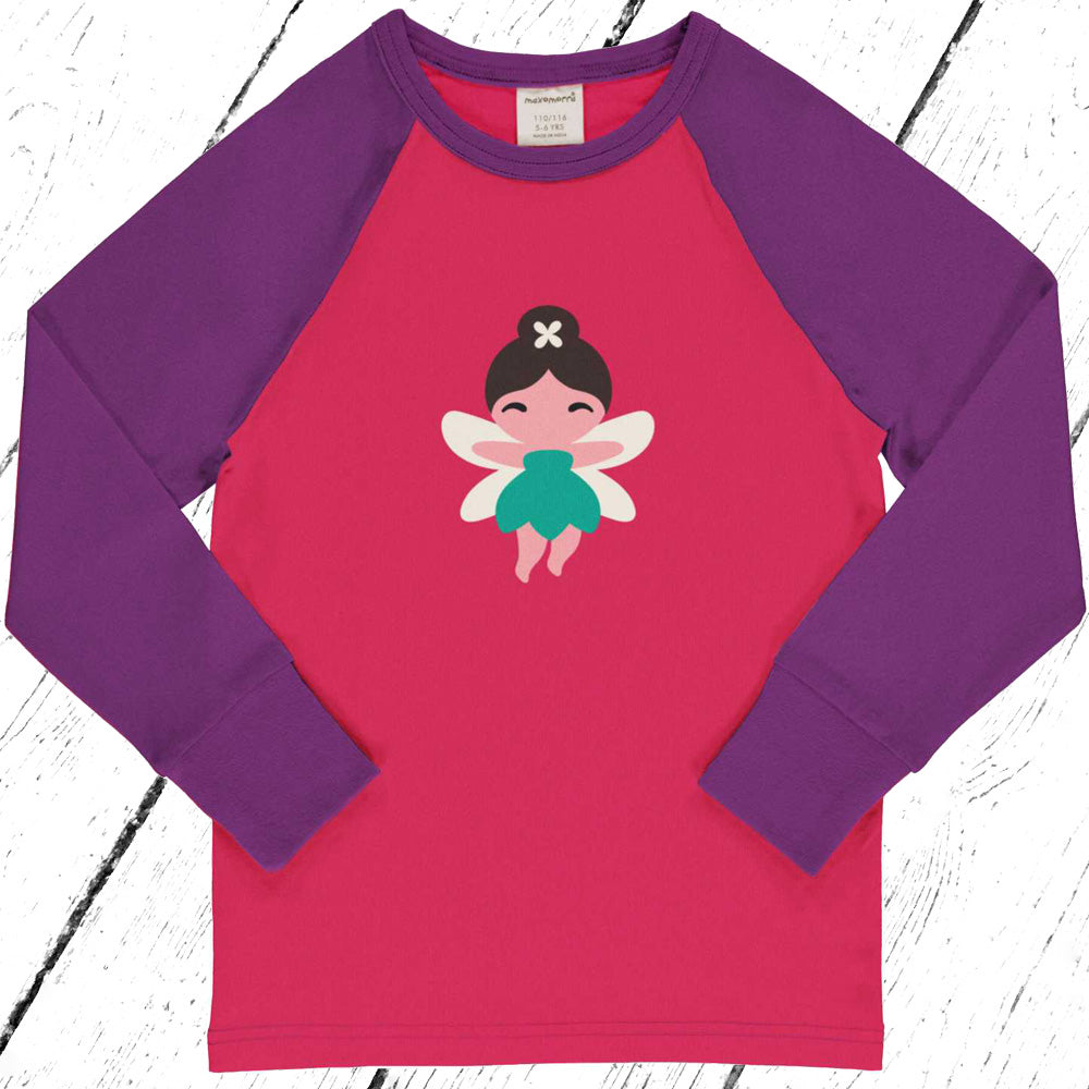 Maxomorra Shirt Top Raglan FAIRY