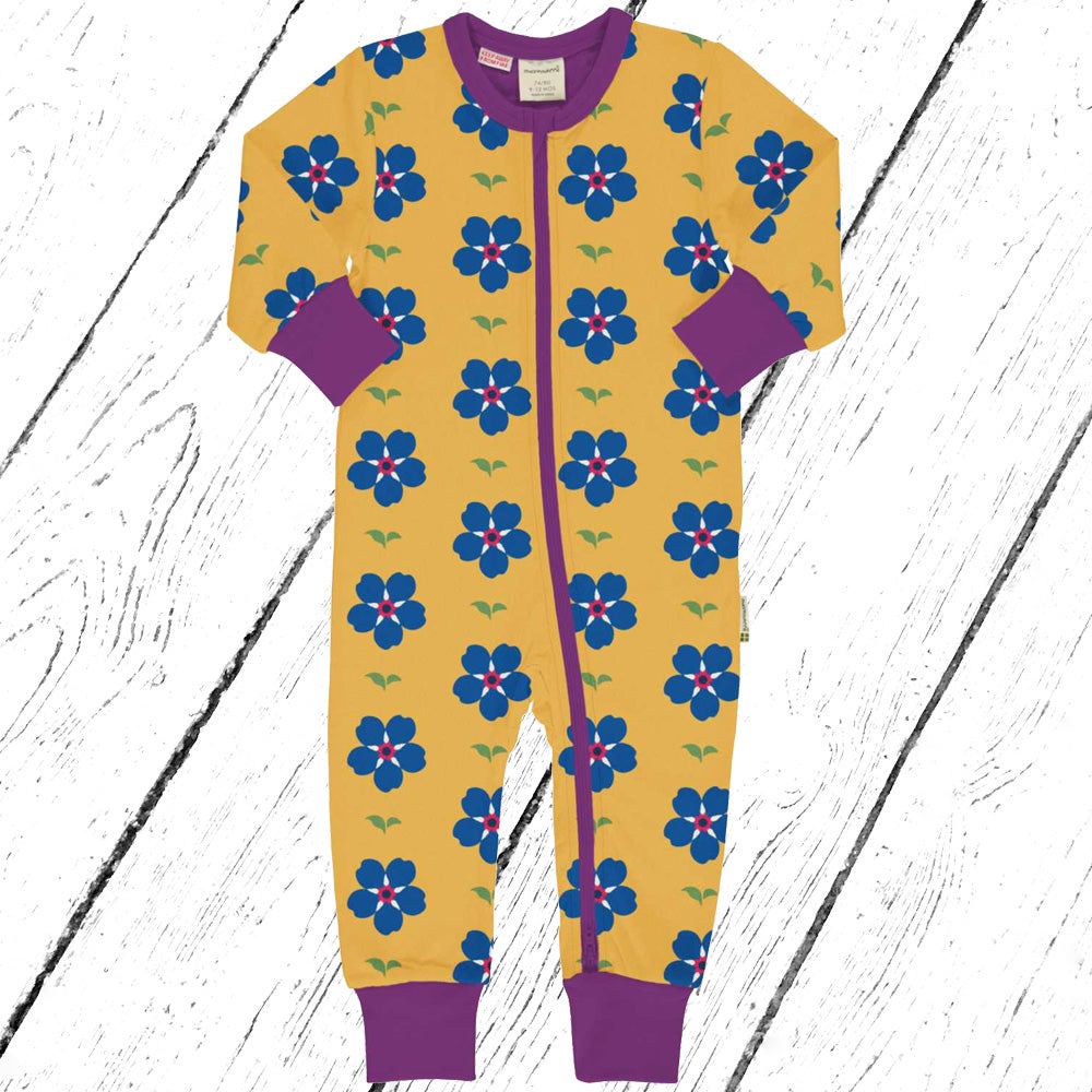 Maxomorra Overall Rompersuit FLOWER