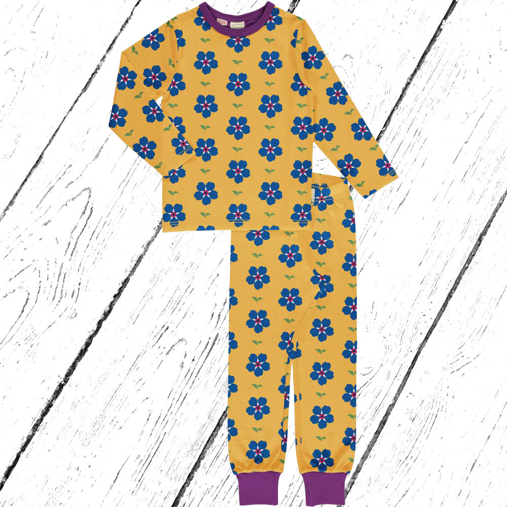 Maxomorra Schlafanzug Pyjama Set FLOWER