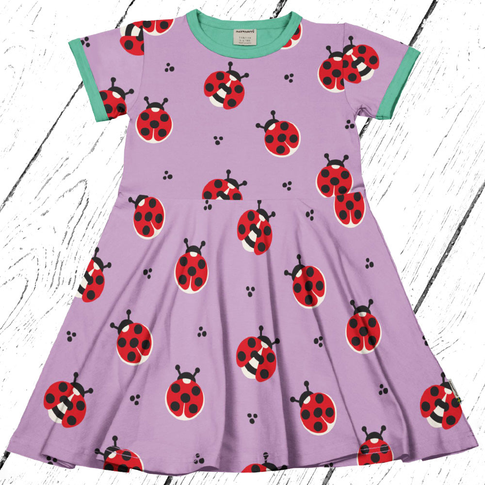 Maxomorra Kleid Dress Circle LADYBUG