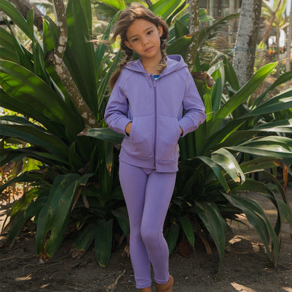 Maxomorra Leggings Solid PURPLE