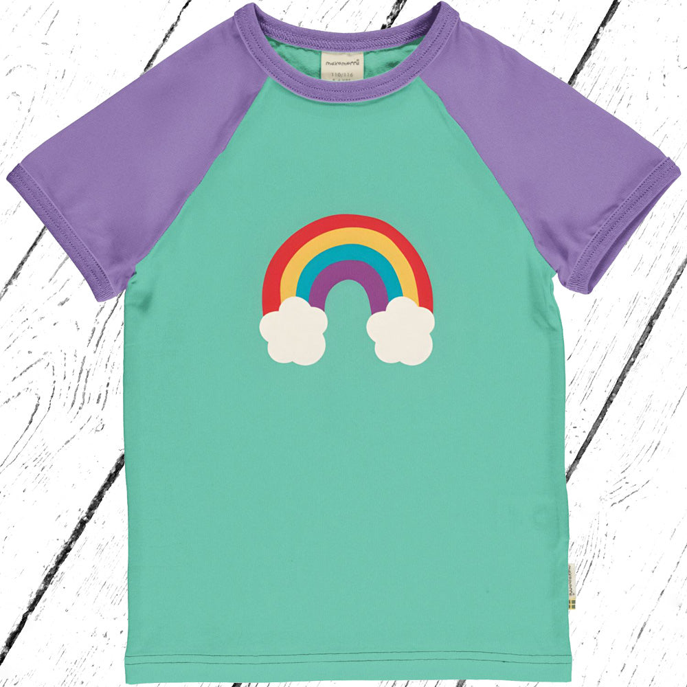 Maxomorra T-Shirt Raglan RAINBOW