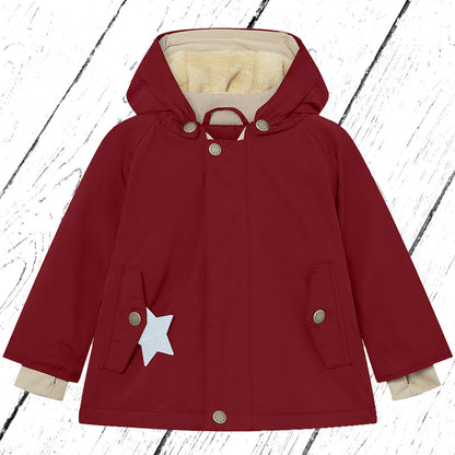 Mini A ture Winterjacke MATWALLY Winter Jacket Red Merlot