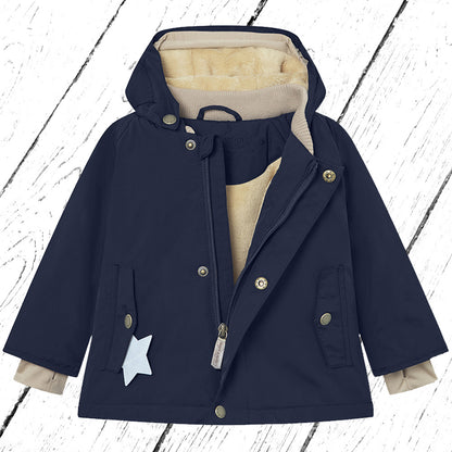 Mini A ture Winterjacke MATWALLY Winter Jacket Blue Nights Outer Space