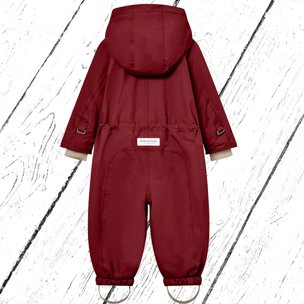 Mini A ture Schneeanzug MATWISTI Snowsuit Red Merlot