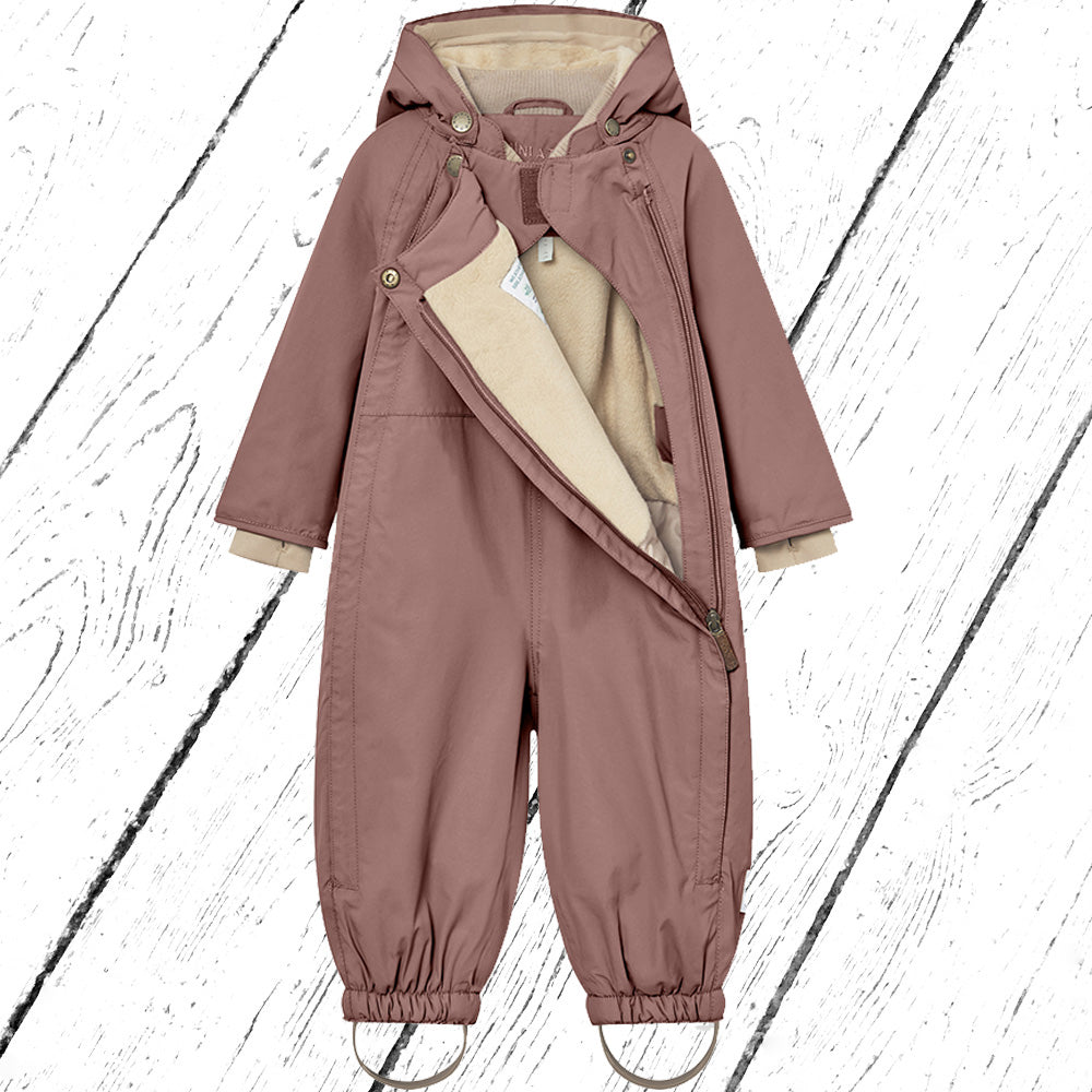 Mini A ture Schneeanzug MATWISTI Snowsuit Light Plum