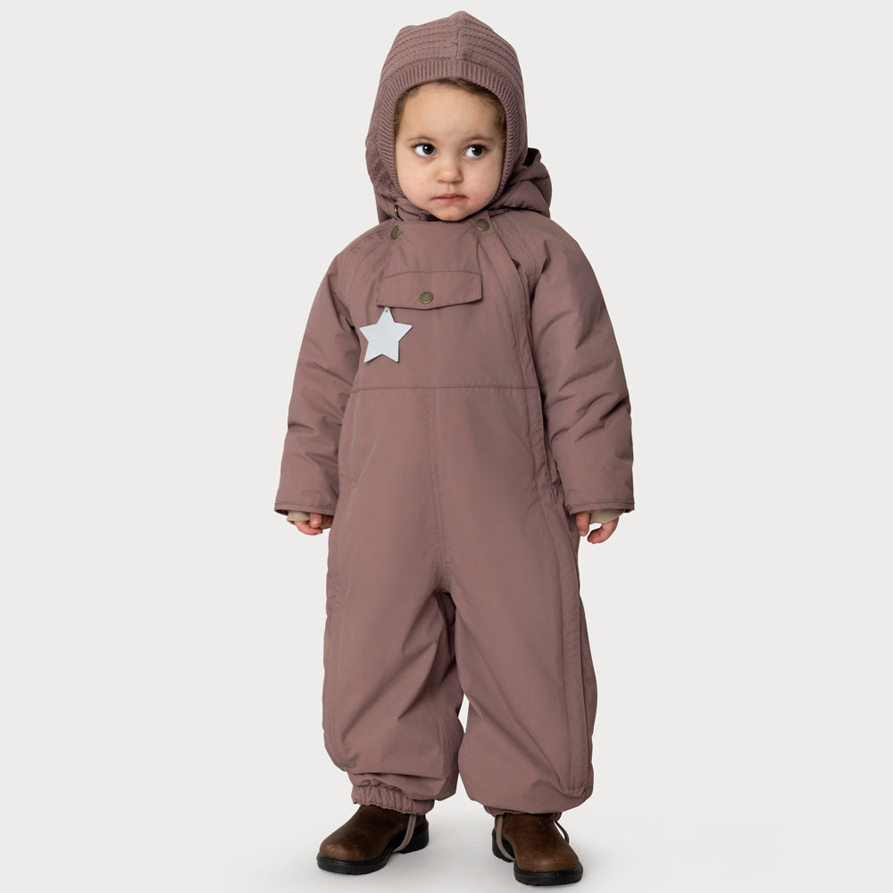 Mini A ture Schneeanzug MATWISTI Snowsuit Light Plum