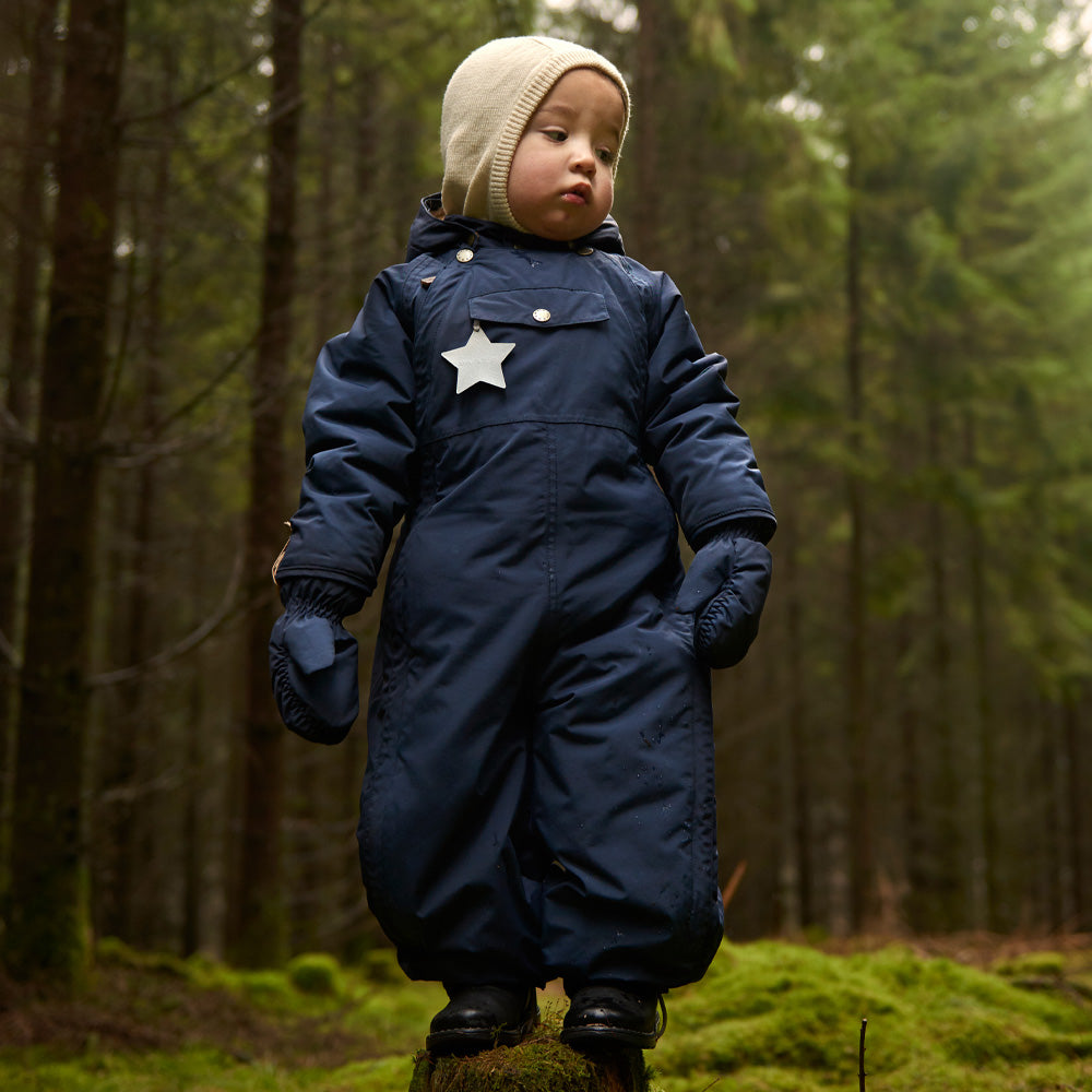 Mini A ture Schneeanzug MATWISTI Snowsuit Blue Nights Outer Space