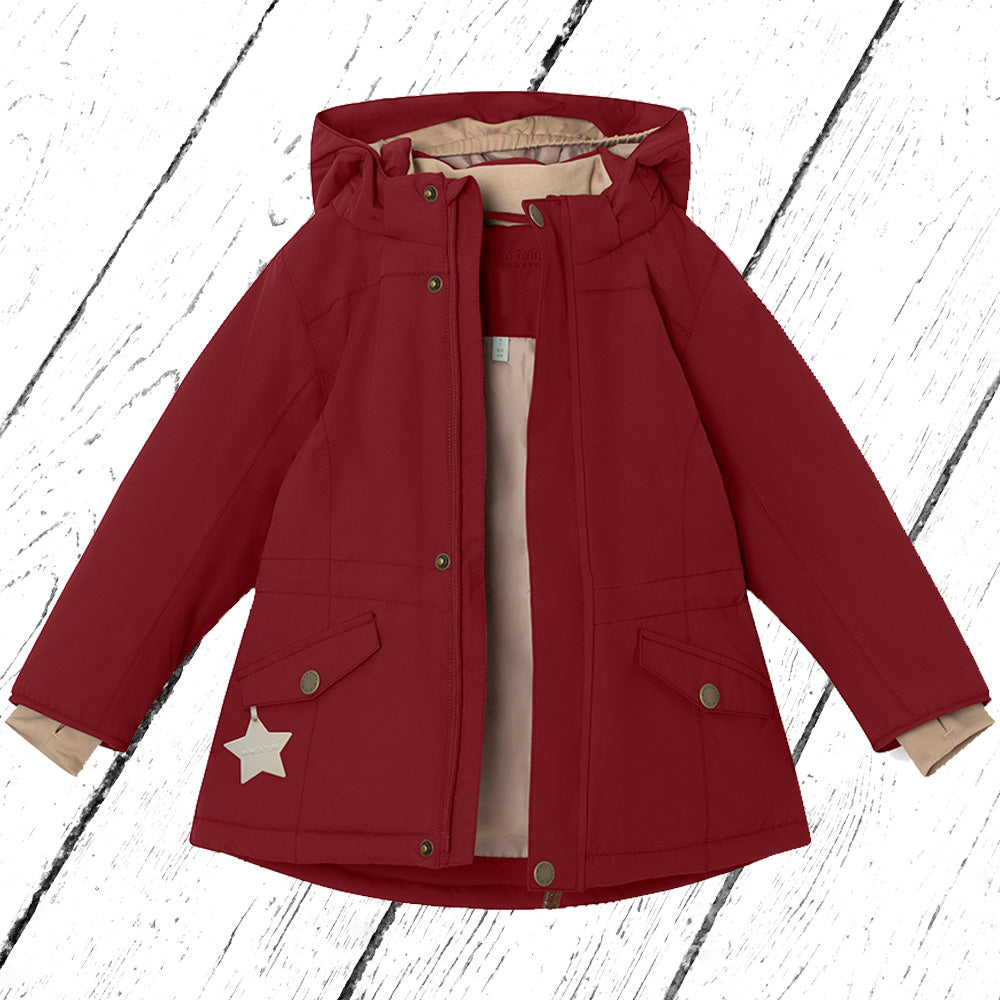 Mini A ture Winterjacke MATVELAJANNA Red Merlot