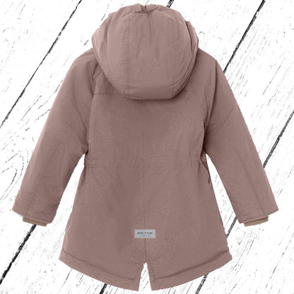 Mini A ture Winterjacke MATVIKANIA Fleece Lined Light Plum