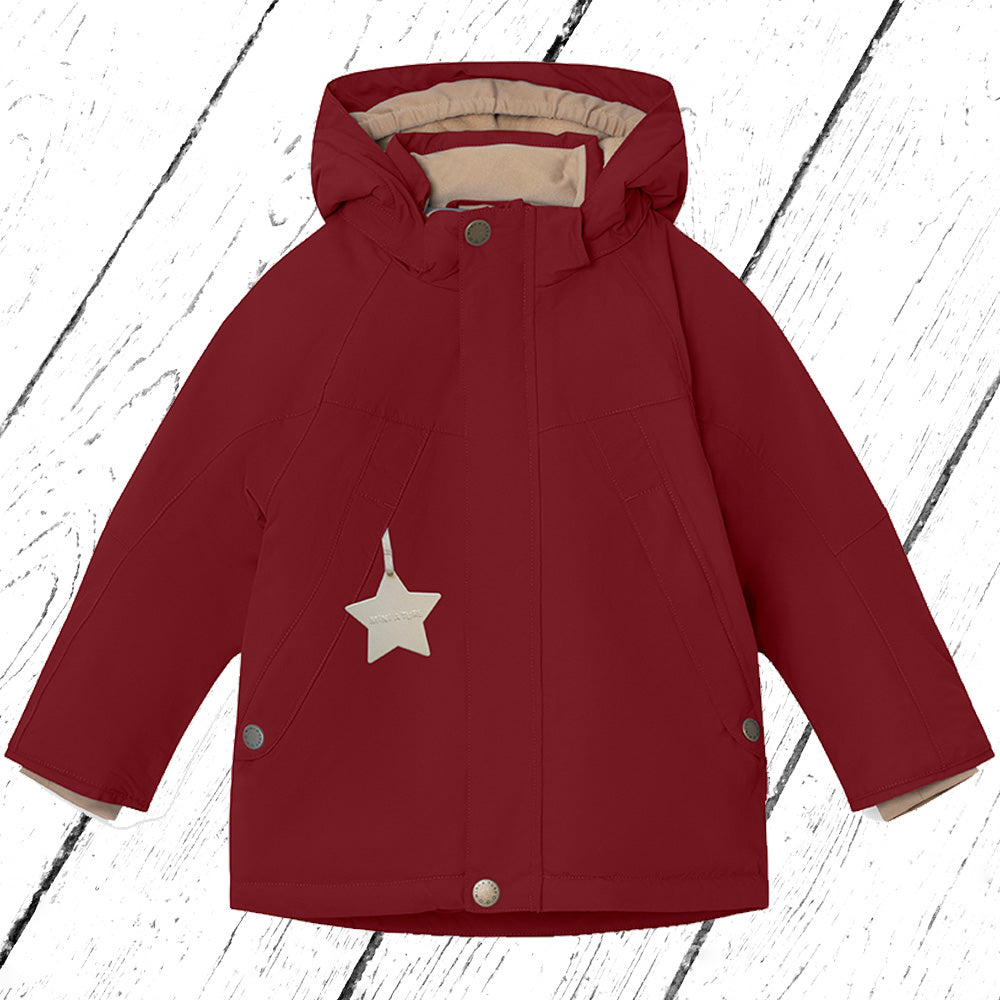 Mini A ture Winterjacke MATVALONSO Fleece Lined Red Merlot