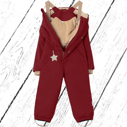 Mini A ture Schneeanzug MATWANNI Snowsuit Red Merlot