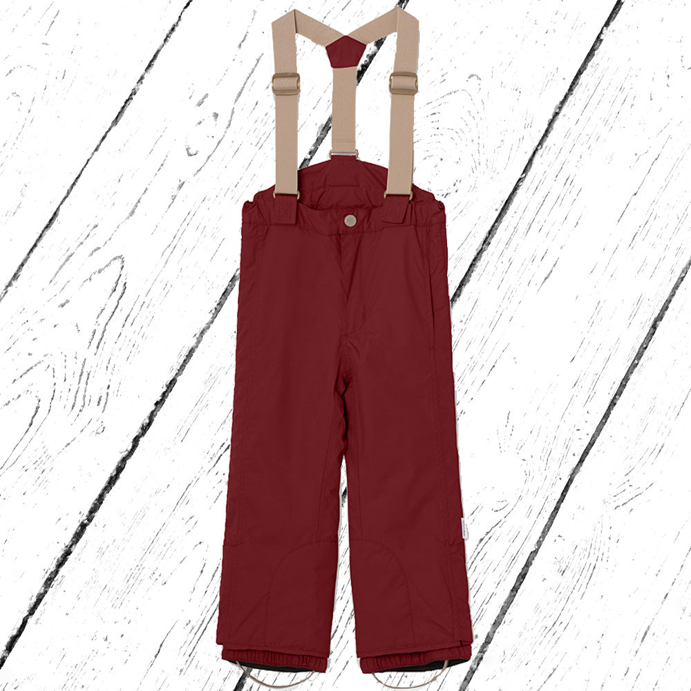 Mini A ture Schneehose MATWITTE Snow Pants Red Merlot