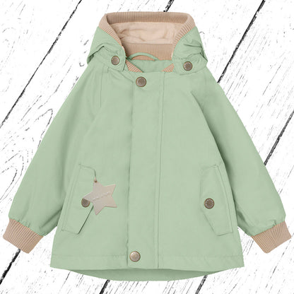 Mini A Ture Übergangs-Outdoorjacke MATWALLY fleece lined Jacket Dusty Light Green