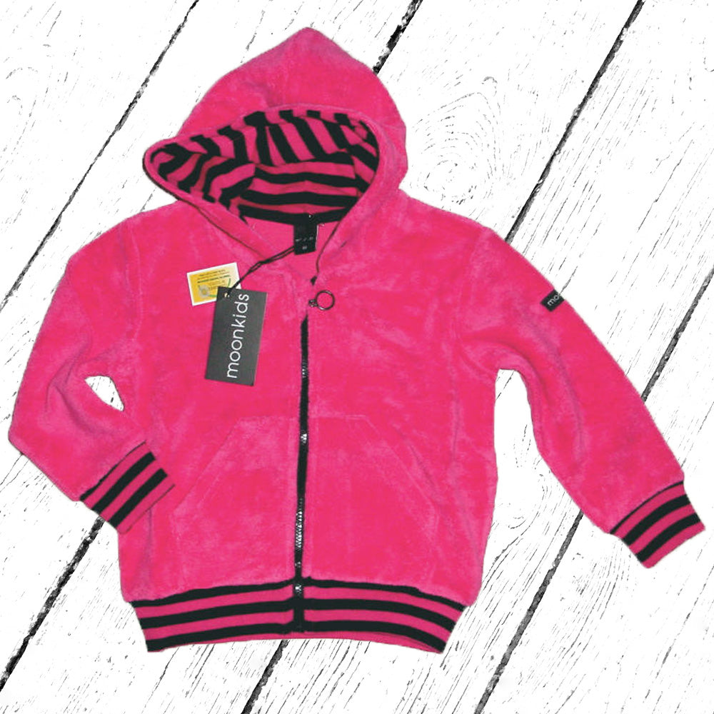 Moonkids Frotteejacke pink