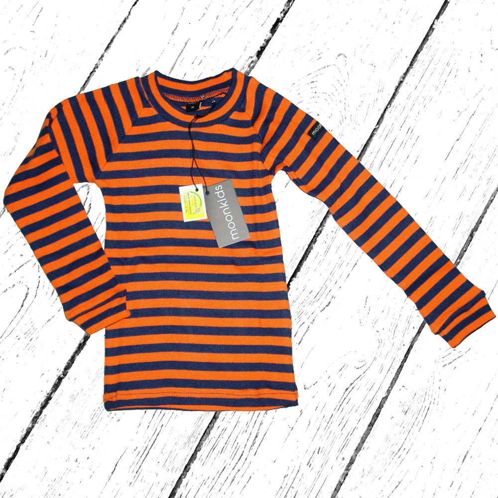 Moonkids Ripp Shirt orange blau
