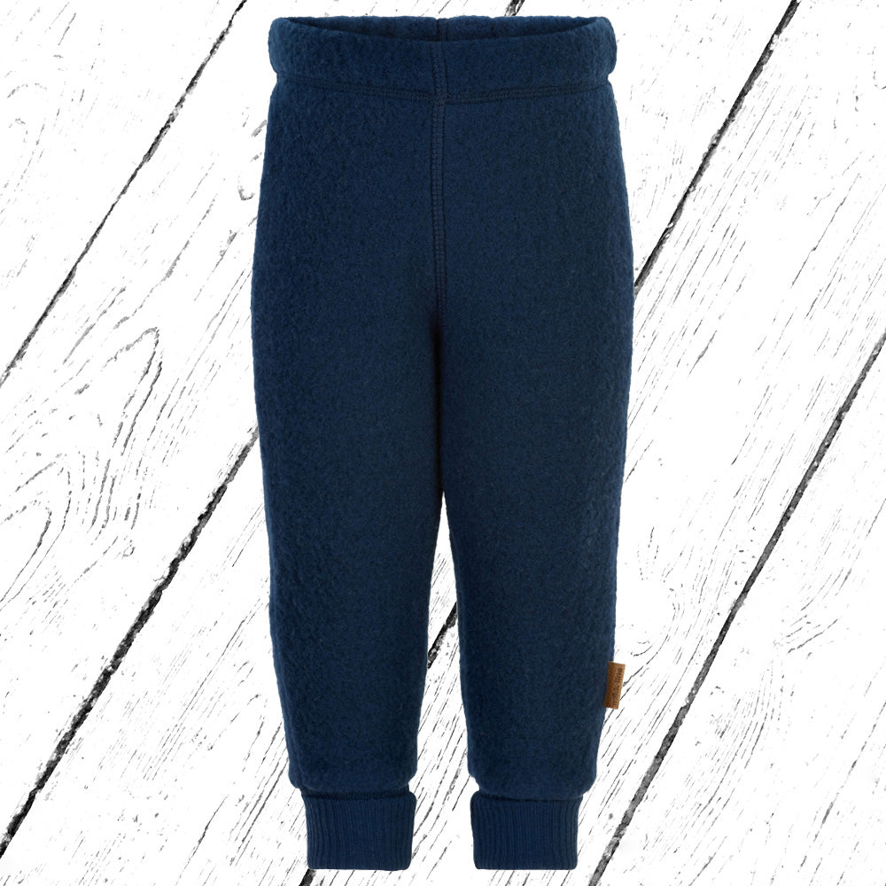 Mikk-Line Hose Merino Wool Pants Blue Nights
