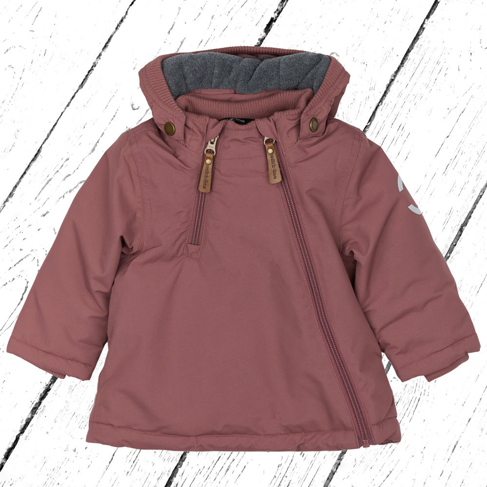 Mikk-Line Winterjacke Baby Jacket Rose Brown