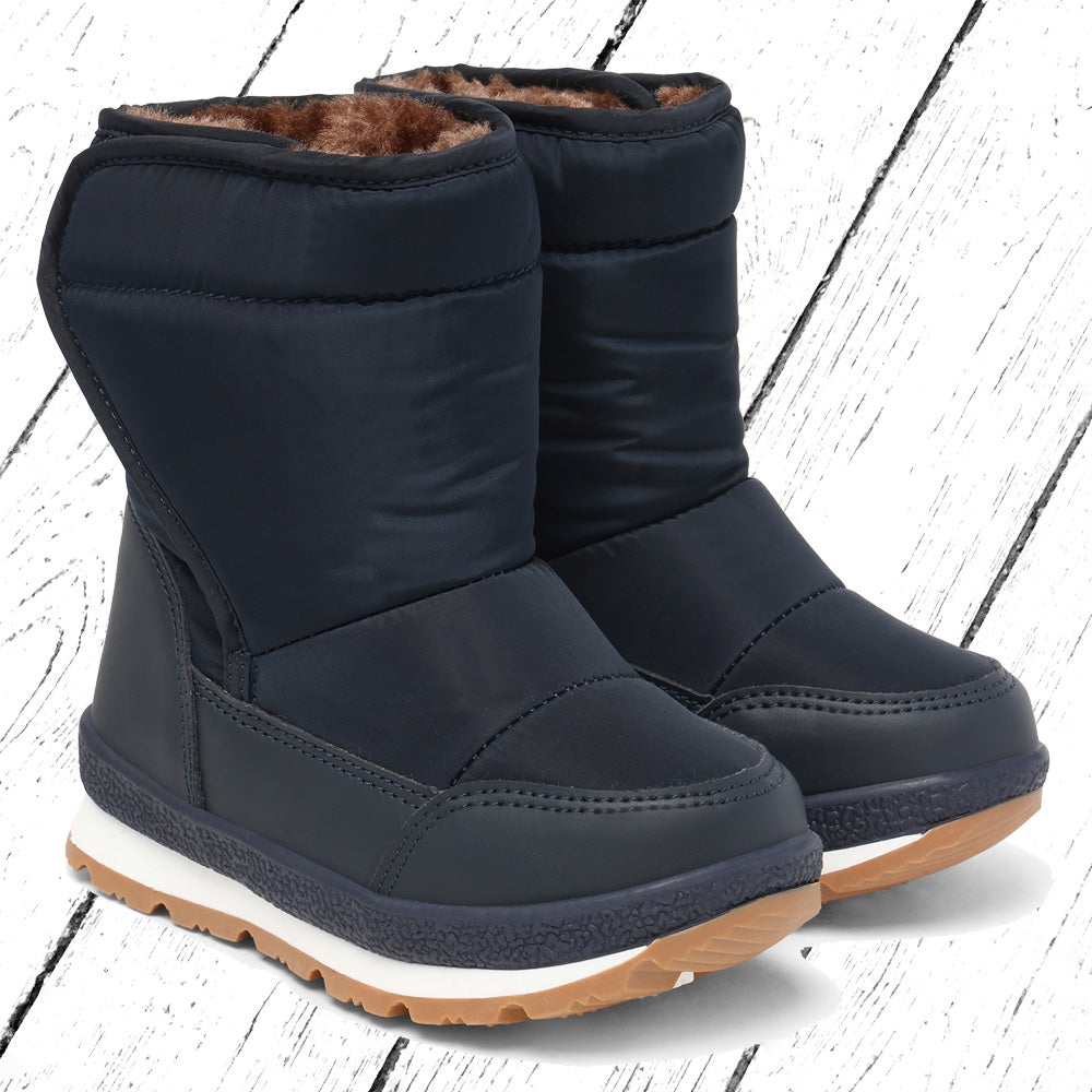 Mikk-Line Boots Winter Boot Padded Blue Nights