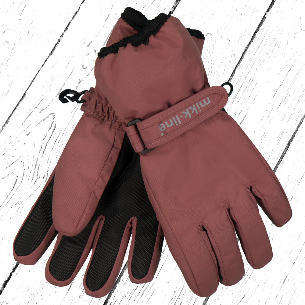 Mikk-Line Handschuhe Nylon Gloves Rose Brown