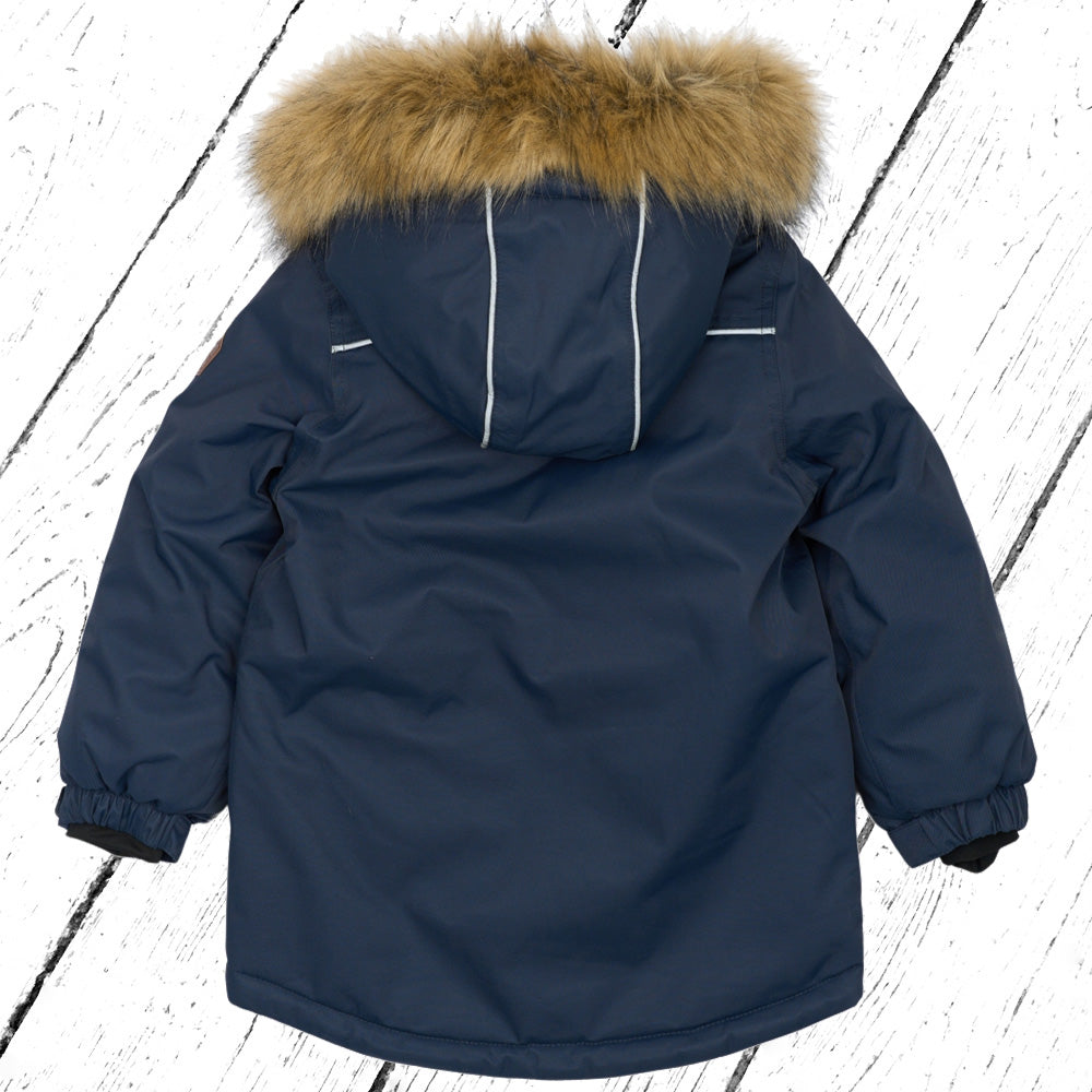 Mikk-Line Winterjacke Twill Nylon Parker Blue Nights