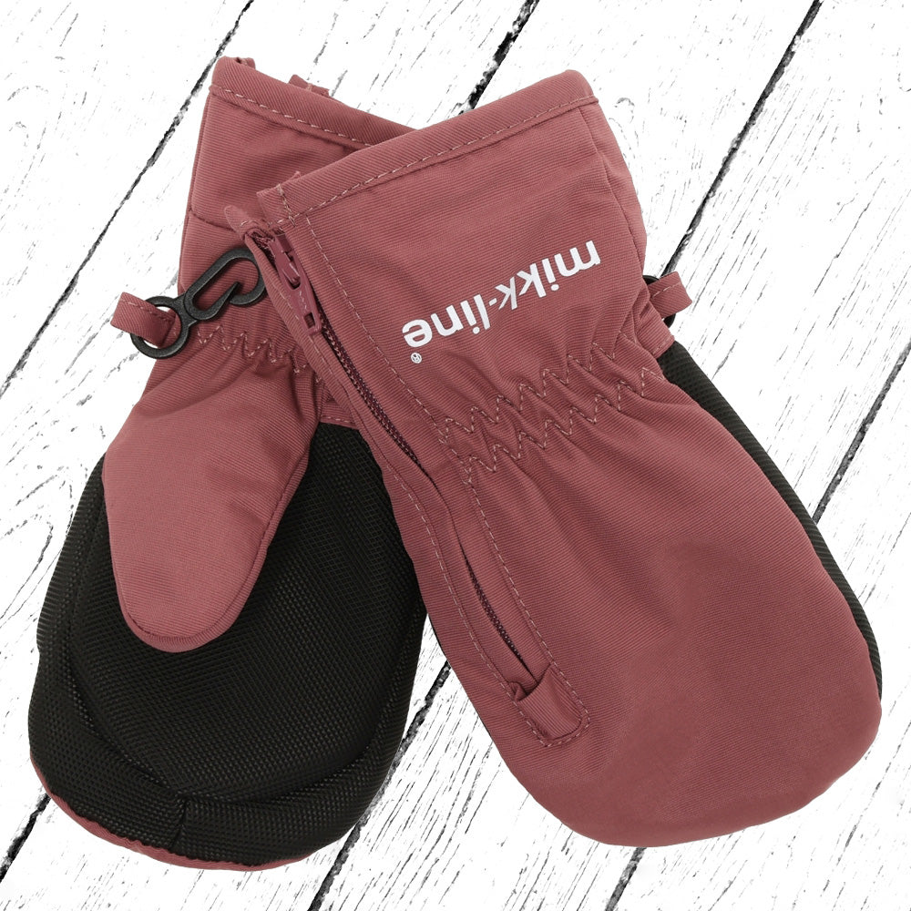 Mikk-Line Handschuhe Nylon Mittens Rose Brown