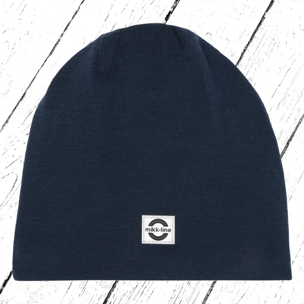 Mikk-Line Mütze Wool Hat Blue Nights