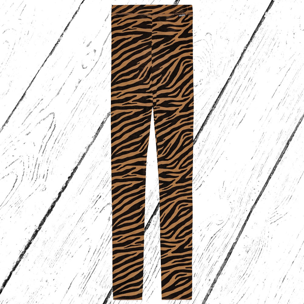 Molo Leggings Nadine Wool Zebra Wool