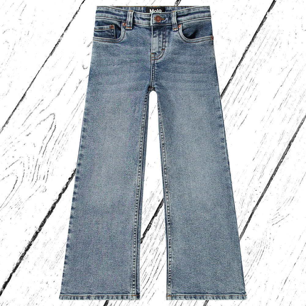 Molo Jeans Hose Asta Worn Denim