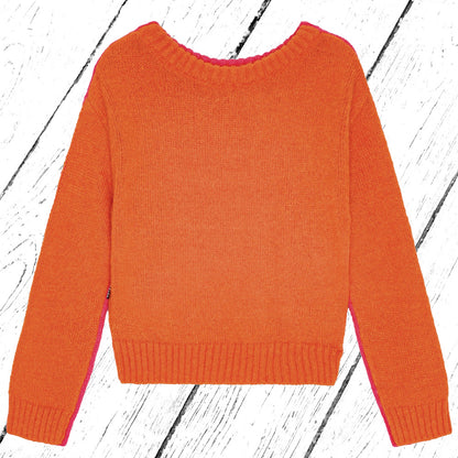 Molo Strickpullover Giada Shocking Fiery