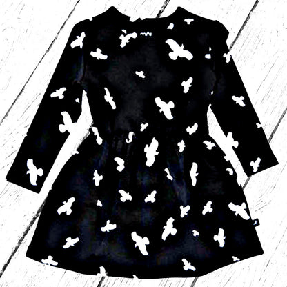 MOI KIDZ Kleid Sweater Dress Black Raven