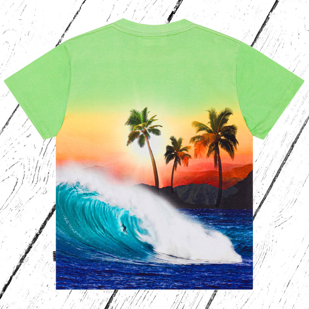 Molo T-Shirt Roxo Green Sunset