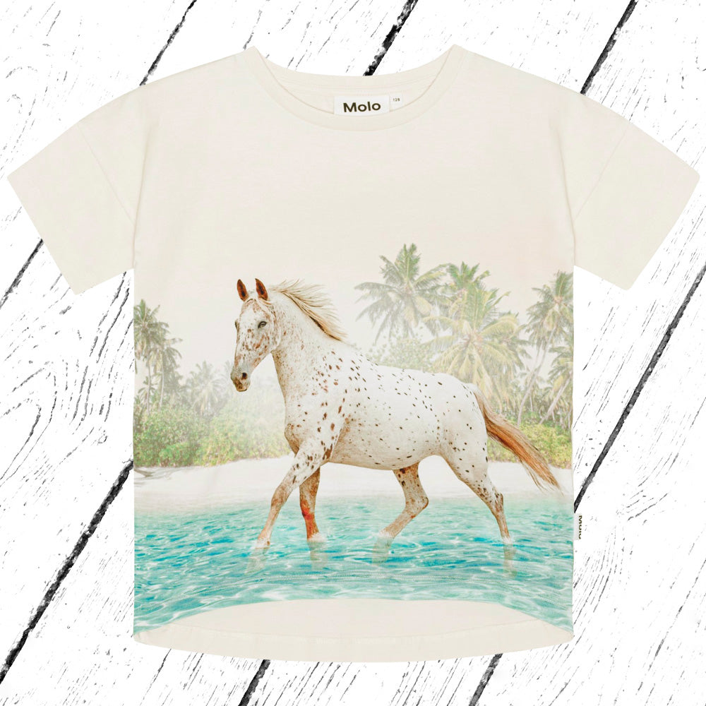 Molo T-Shirt Raeesa Horse On Beach