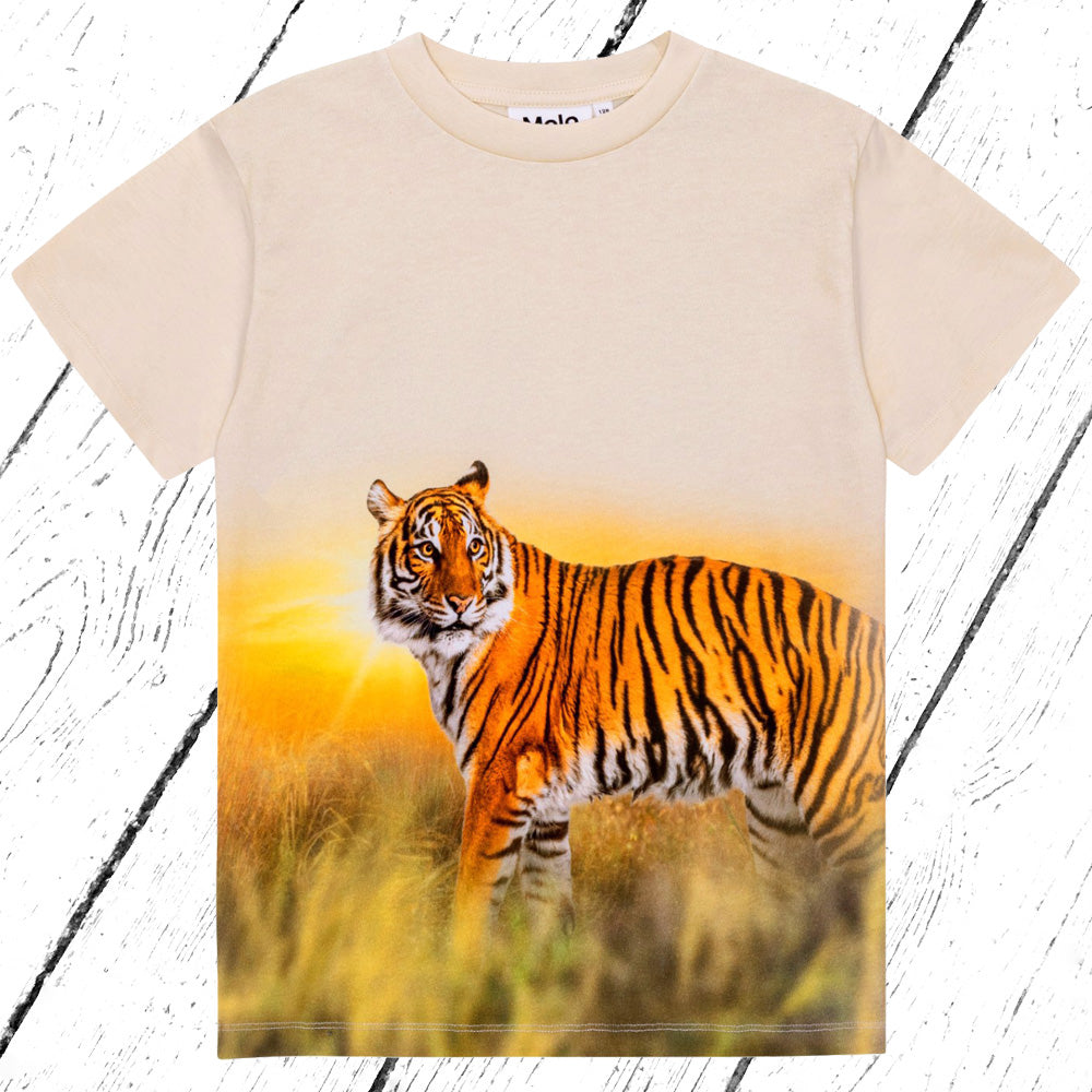 Molo T-Shirt Roxo Tiger Sand