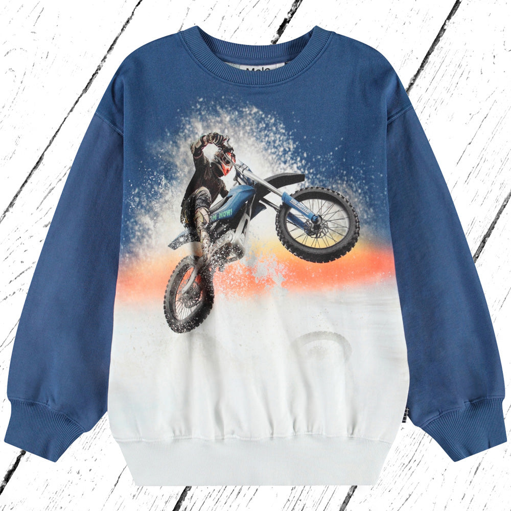 Molo Sweater Monti Wheelie Blue