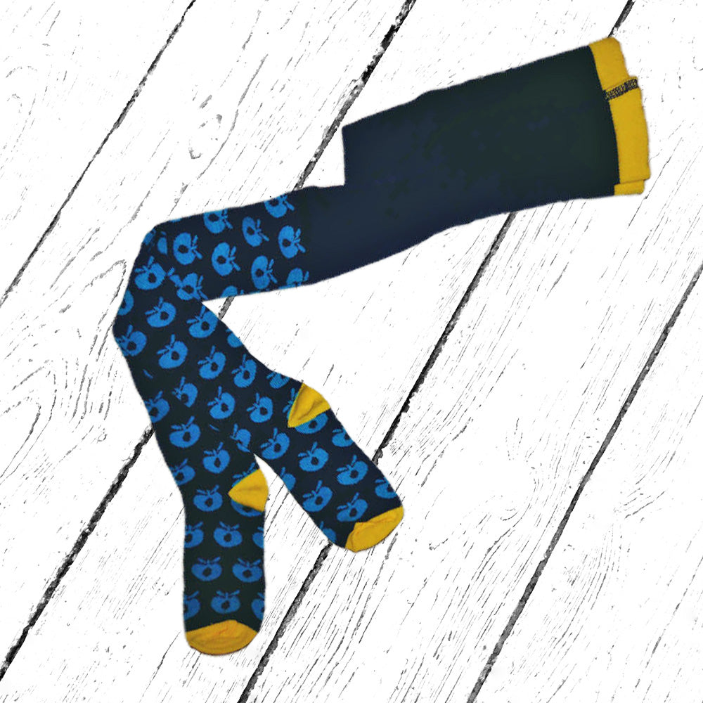 Smafolk Strumpfhose Apfel blau